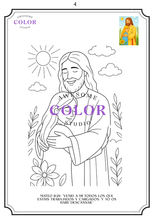 Libro de Colorear - Creaciones Bíblicas
