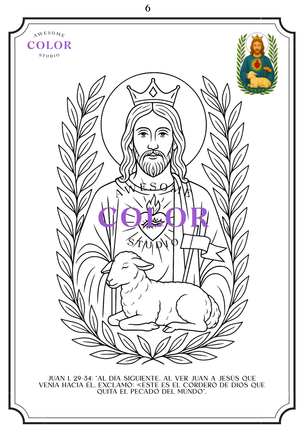 Libro de Colorear - Creaciones Bíblicas