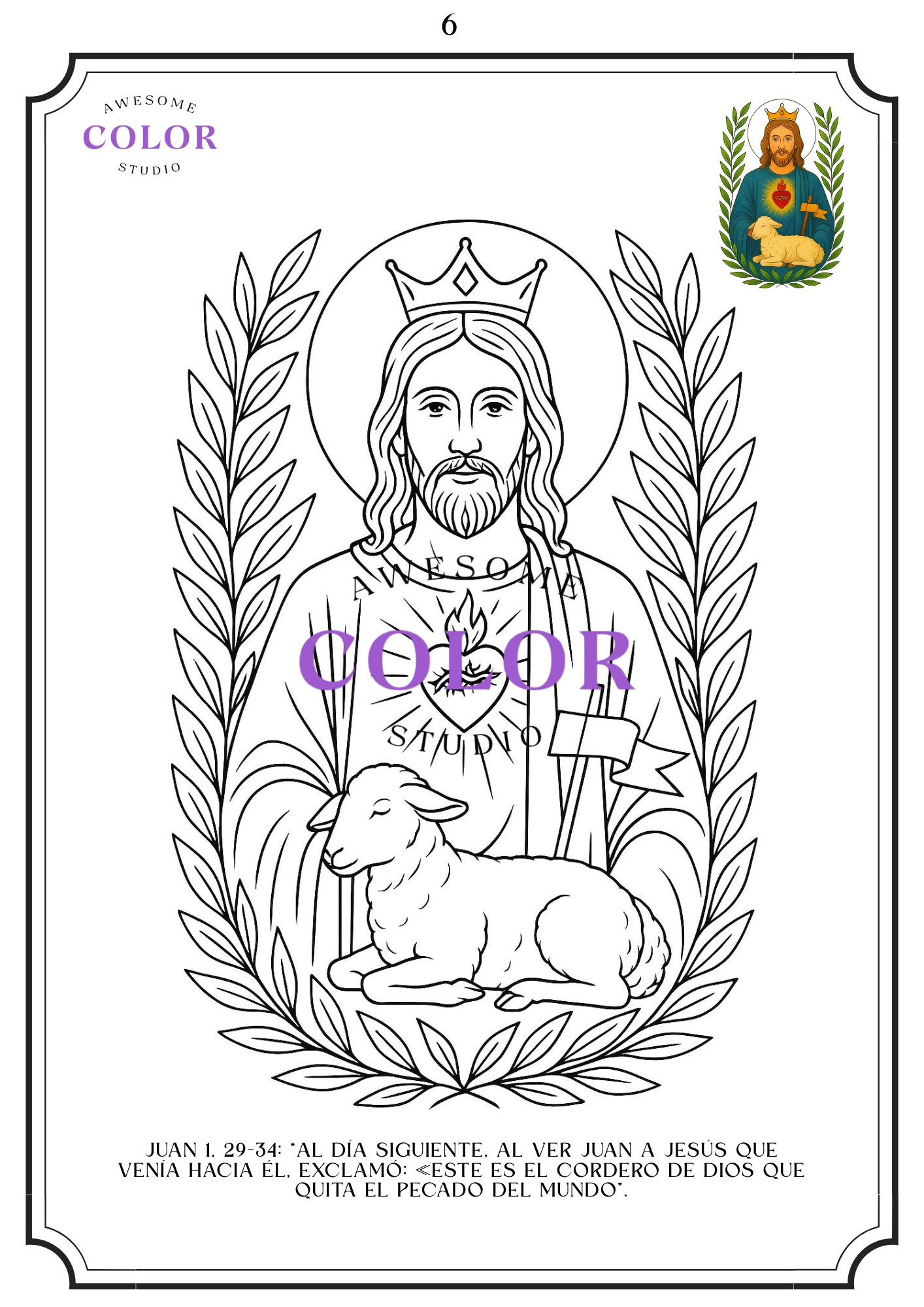 Libro de Colorear - Creaciones Bíblicas