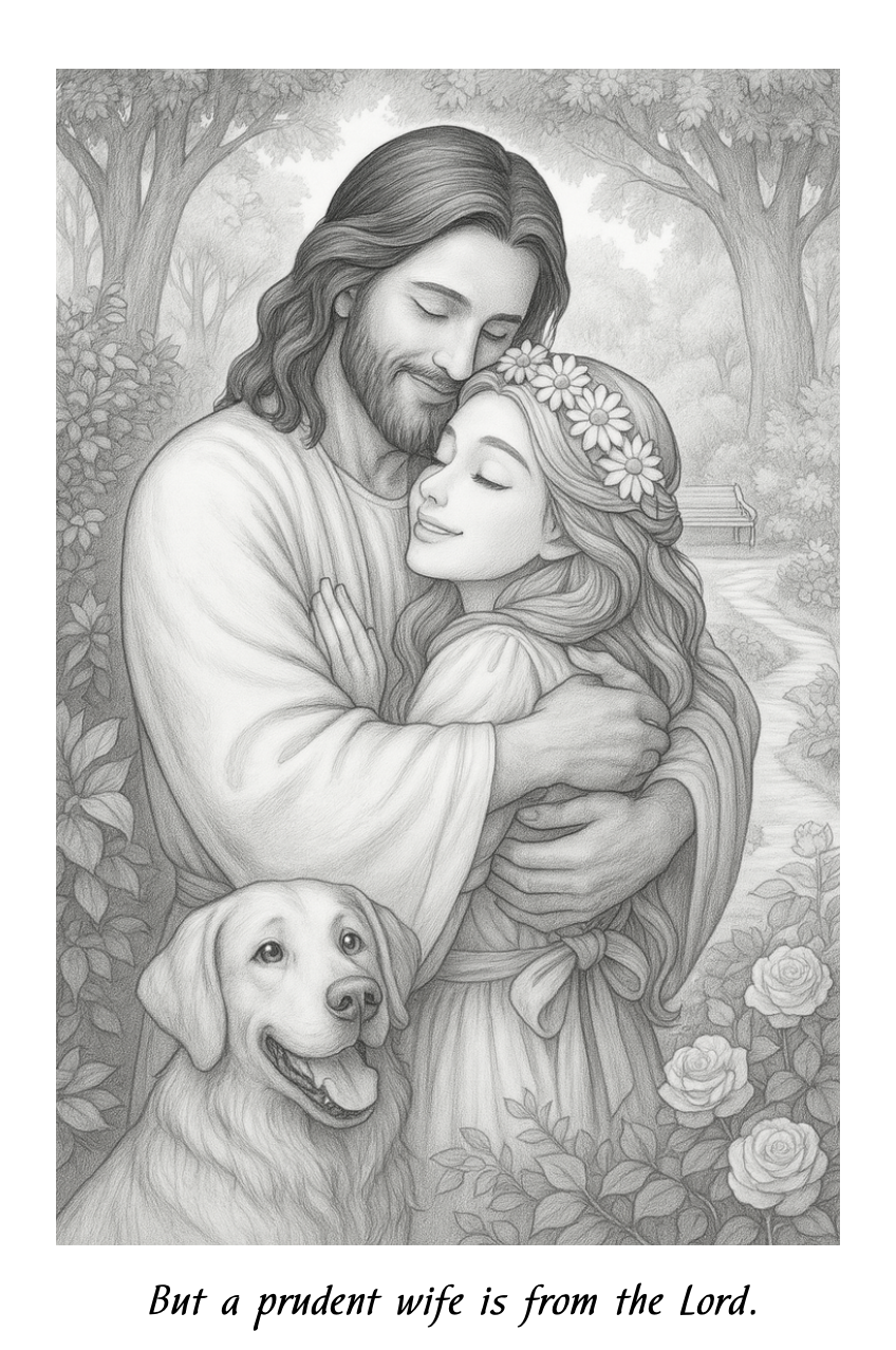 Coloring Book - Virtuous Woman Proverbs 31